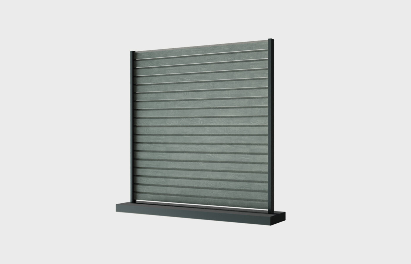 Sichtschutzlamelle Alu-Kibaya 110