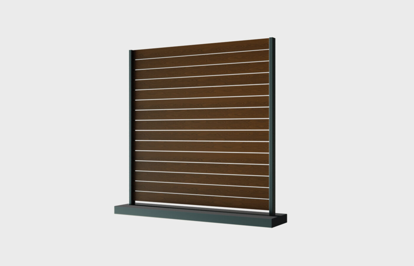 Sichtschutzlamelle Alu-Tanga 100